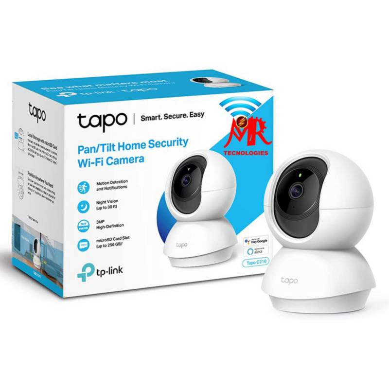Tapo c210 3mp 2k cámara wi-fi de vigilancia interior 360º tp-link TP LINK