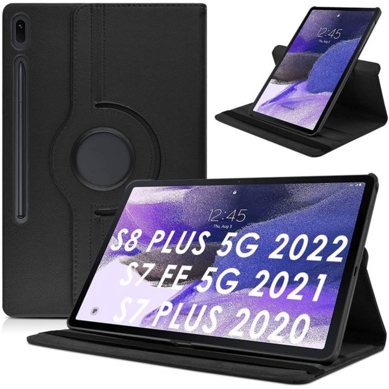 CASE - Funda Case Tablet Samsung Galaxy TAB S8 PLUS 12.4 Giratorio Oficina