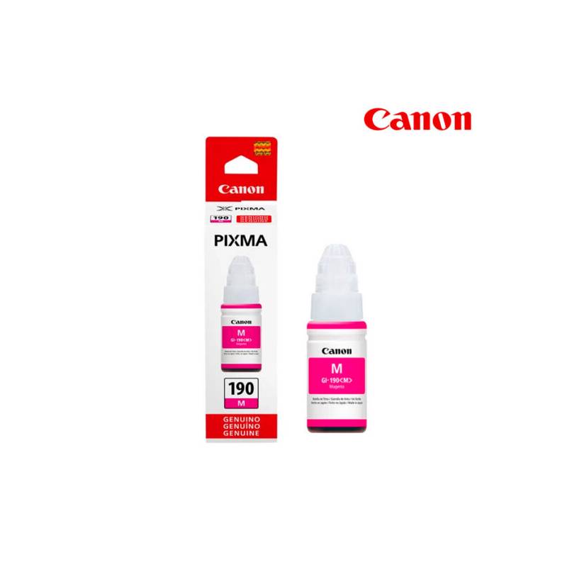 Tinta Canon Gi 190 Magenta Original Canon 8297