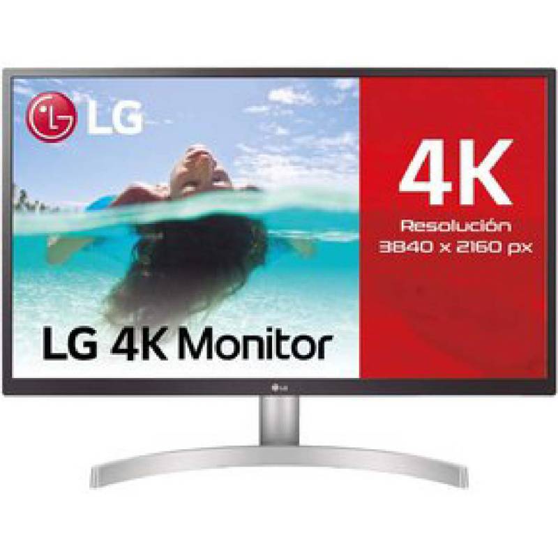 LG - MONITOR ULTRA HD 27 " 4K IPS 60HZ 5MS HDR10 RADEON FREESYNC ANTIGLARE 27UL500-W