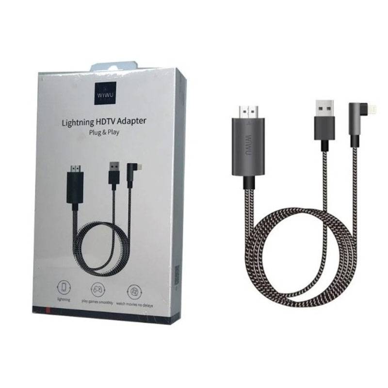  Adaptador Lightning a HDMI para iPhone 12/12 Pro Max