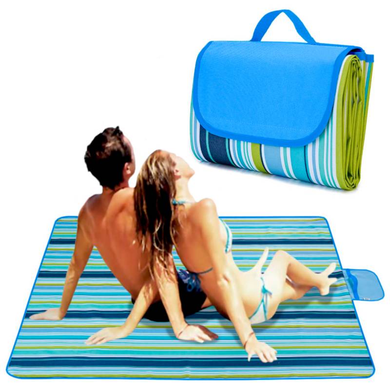 Alfombra Manta Impermeable Picnic Playa145x200 AleatorioP93 GENERICO