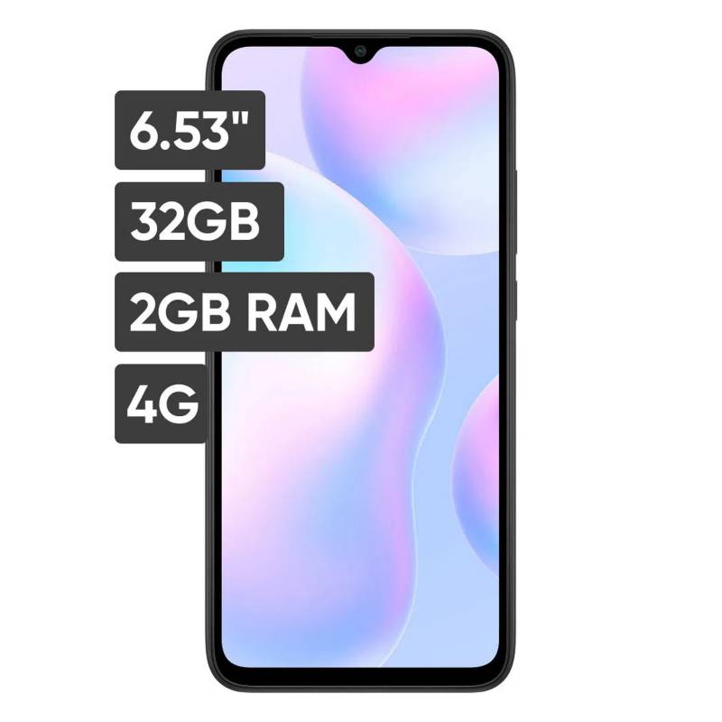 Xiaomi REDMI 9A Negro Móvil 6.53 2/32GB
