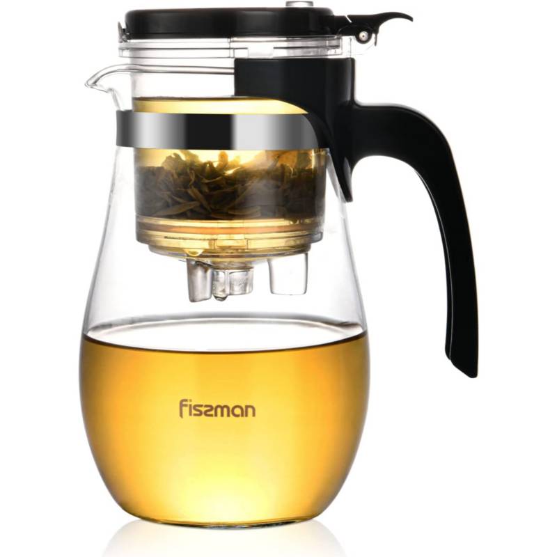 Tetera de vidrio con infusor - Té e infusiones – Lima con Cafeina