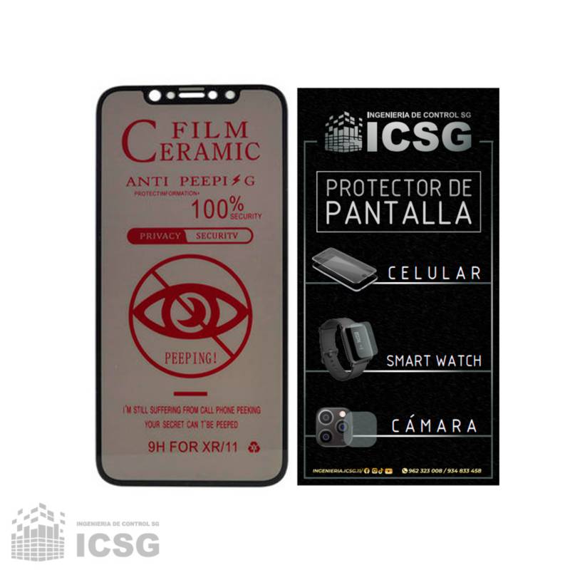 Protector pantalla cristal cerámico iPhone 11 Pro 
