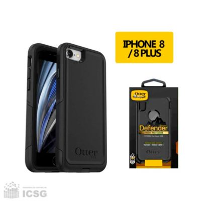 CASE OTTERBOX ANTICAIDAS NEGRO PARA SAMSUNG S10 PLUS GENERICO