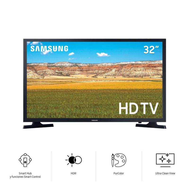 SAMSUNG - Televisor Samsung 32 Pulg. LED Smart TV HD UN32T4202AGXPE