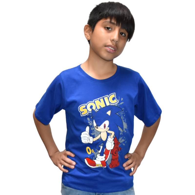 POLO NI O MANGA CORTA SONIC GENERICO falabella