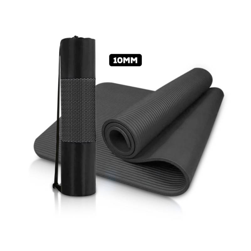 Yoga Mat Colchoneta Pilates Neoprene. 10mm Fitness 1.80 Mt