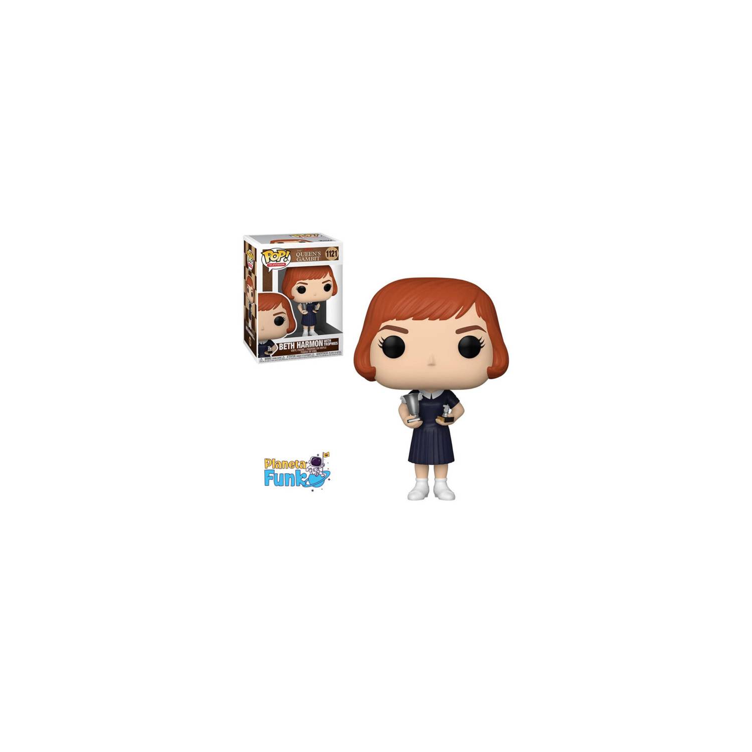 Funko Pop Beth Harmon #1121 - Queen Gambit - O Gambito da Rainha em  Promoção na Americanas