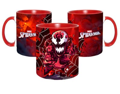 Fotoregalos Peru - taza Negra 15oz - Spiderman 01 GENERICO