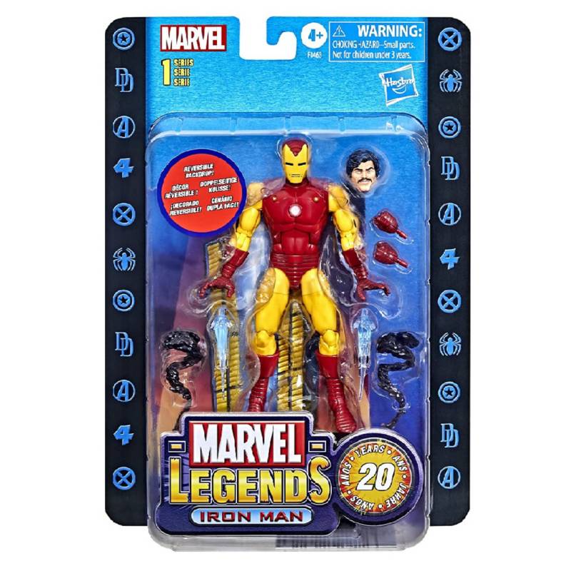 Avengers - Marvel Legends Iron Man 20 años HASBRO