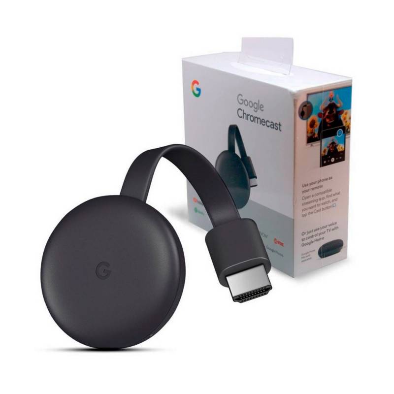 Google - Chromecast 3era Generacion - Negro GOOGLE