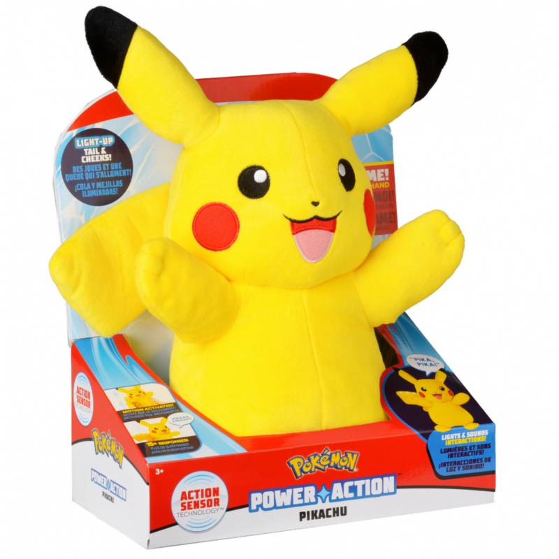 Peluche Pokémon - Pikachu 30 cm