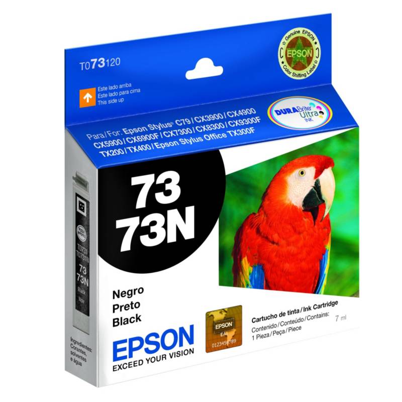 EPSON - Epson Tinta para Impresora T073120 Negro