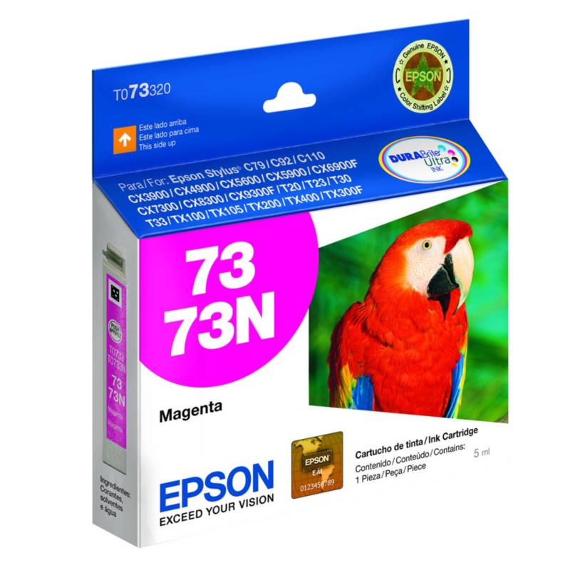 EPSON - Epson Cartucho de tinta T073320 Magenta 
