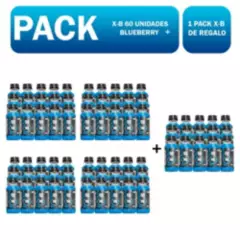 UNIVERSE NUTRITION - Pack UN X-B 60 Unidades Blueberry + 1 Pack X-B de Regalo