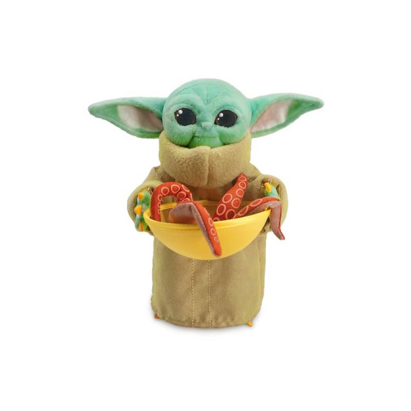 Peluche Baby Yoda The Mandalorian Starwars Peluche Pulpos Reversibles  Disney