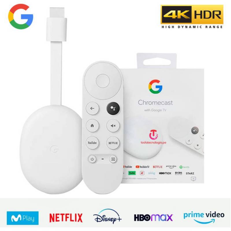 Google presenta su nuevo Chromecast: 4K HDR 60 fps, Google TV y mando a  distancia