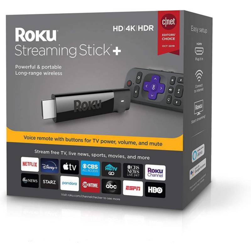 ROKU - Roku Stick Plus 4K HDR Doble Banda WiFi