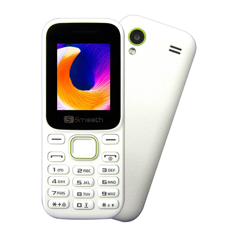 SMOOTH - TELÉFONO CELULAR BÁSICO SMOOTH SNAP MINI 2 WHITE 2G DUAL SIM RADIO FM DESBLOQUEADO