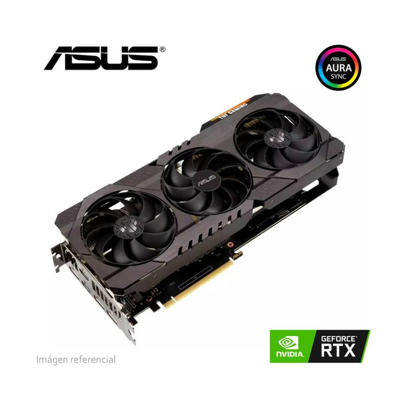 ASUS - Tarjeta de video ASUS NVIDIA GeForce RTX 3060 TI, 8GB GDDR6