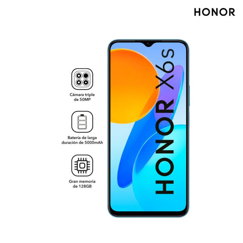 HONOR - Smartphone HONOR X6s 4GB  128GB Blue