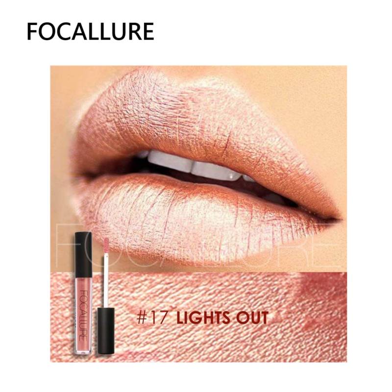 LABIAL LÍQUIDO METALIZADO FOCALLURE 