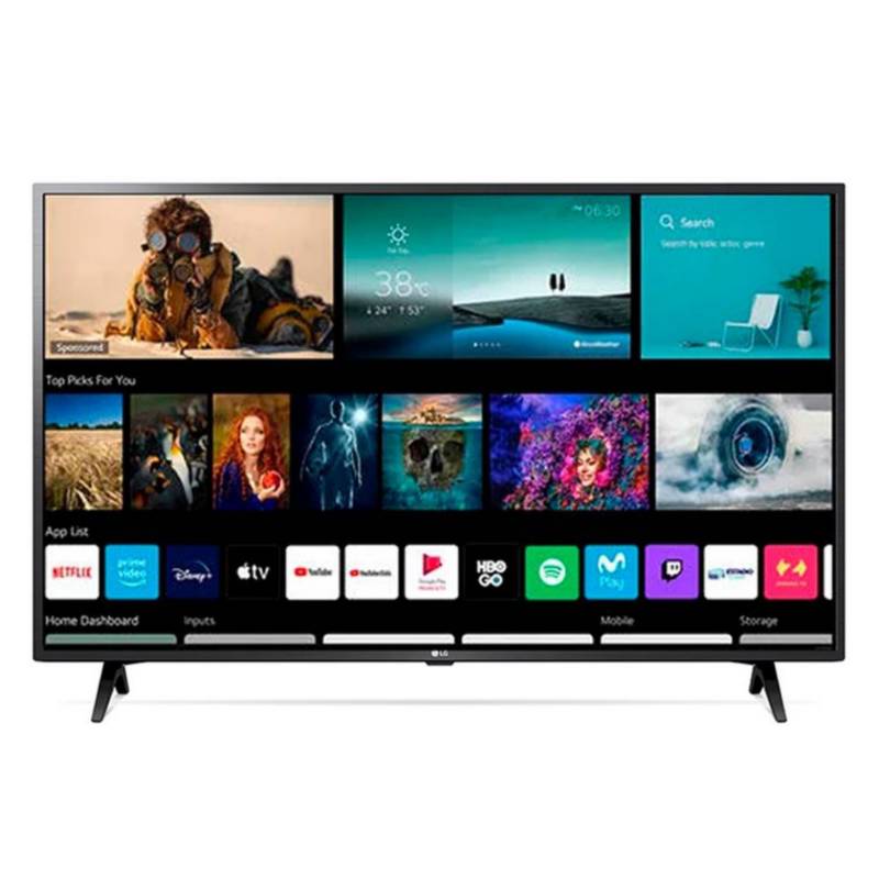 LG - Televisor LG 32 Smart TV Con Bluetooth AI ThinQ Quad Core