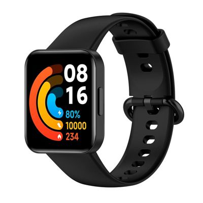 Correa SmoothSilicona para Xiaomi Mi Watch Lite Negro - Fundas y carcasas  para smartwatch - Los mejores precios