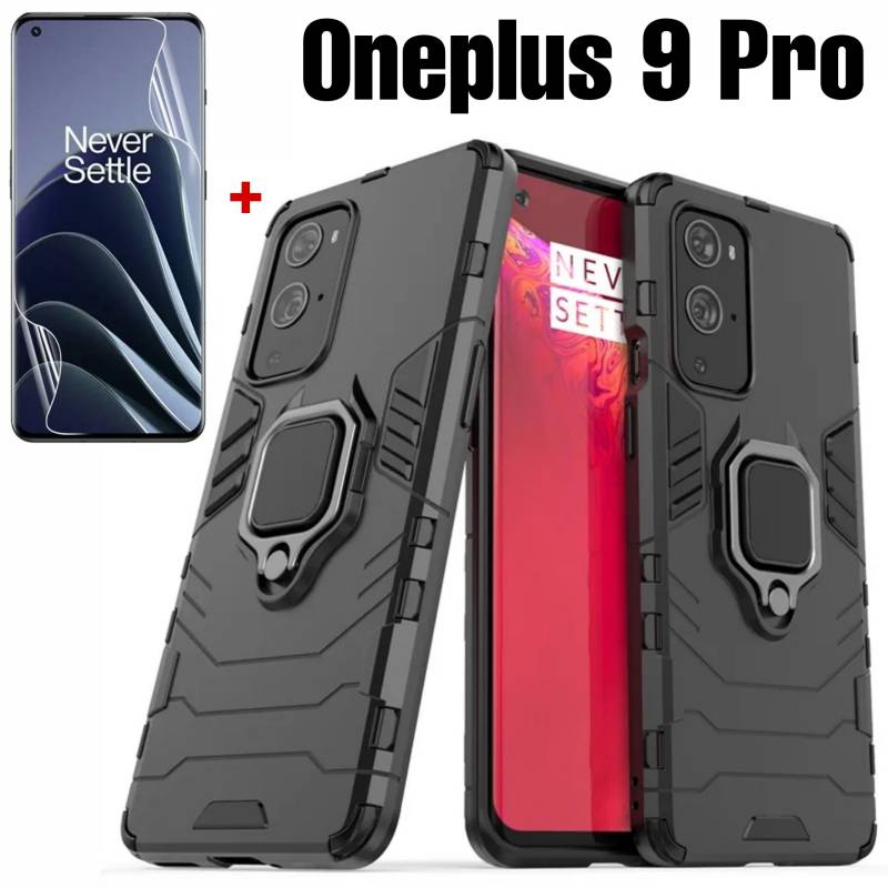 GENERICO - MICA Hydrogel + CASE SPACE PROTECTOR PARA ONEPLUS 9 PRO