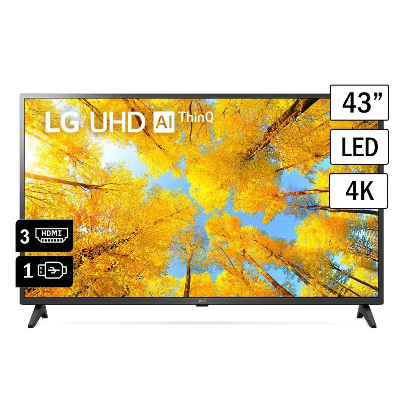 LG - Televisor LG Led 43" UHD 4K Smart 43UQ7500 2022