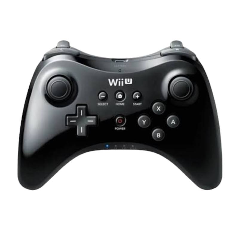 Mando Wii U PRO Negro Reacondicionado. NINTENDO