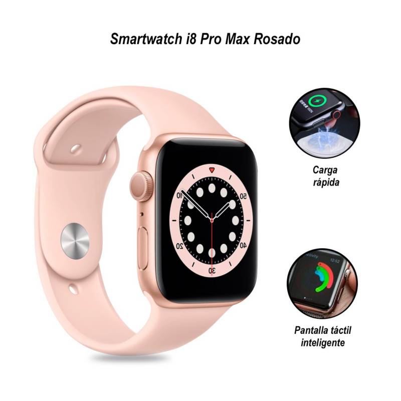 SASARU - Smartwatch i8 Pro Max Color Rosado