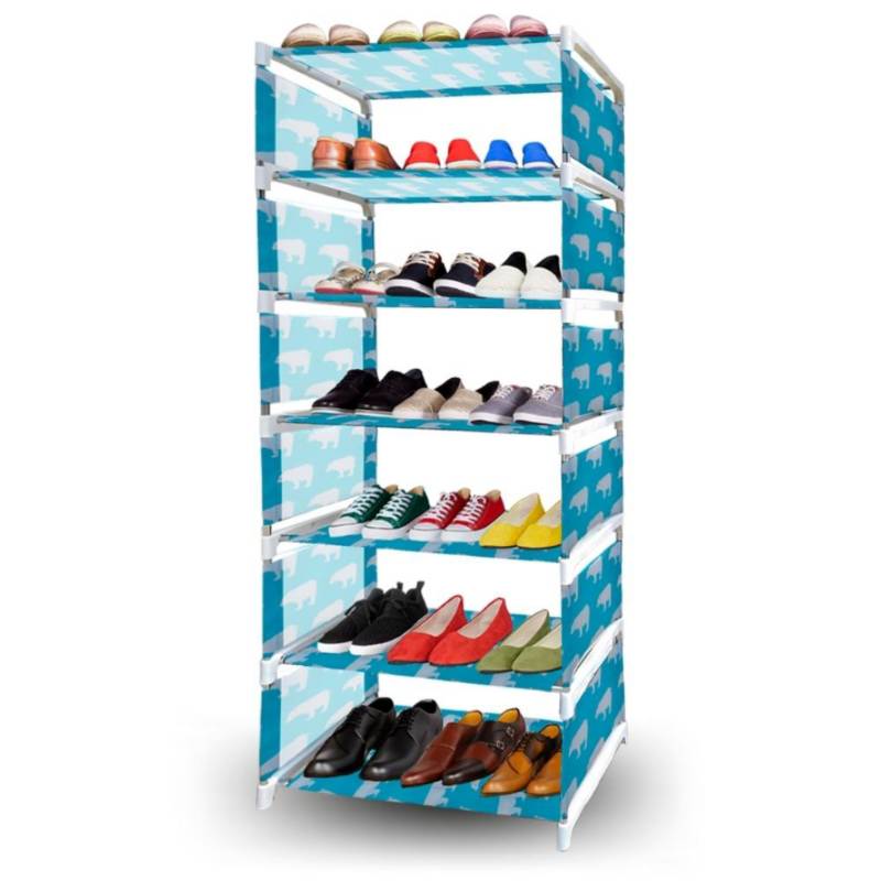 Organizador de Zapatos Zapatera 5 Pisos ajustable Shoe Rack for