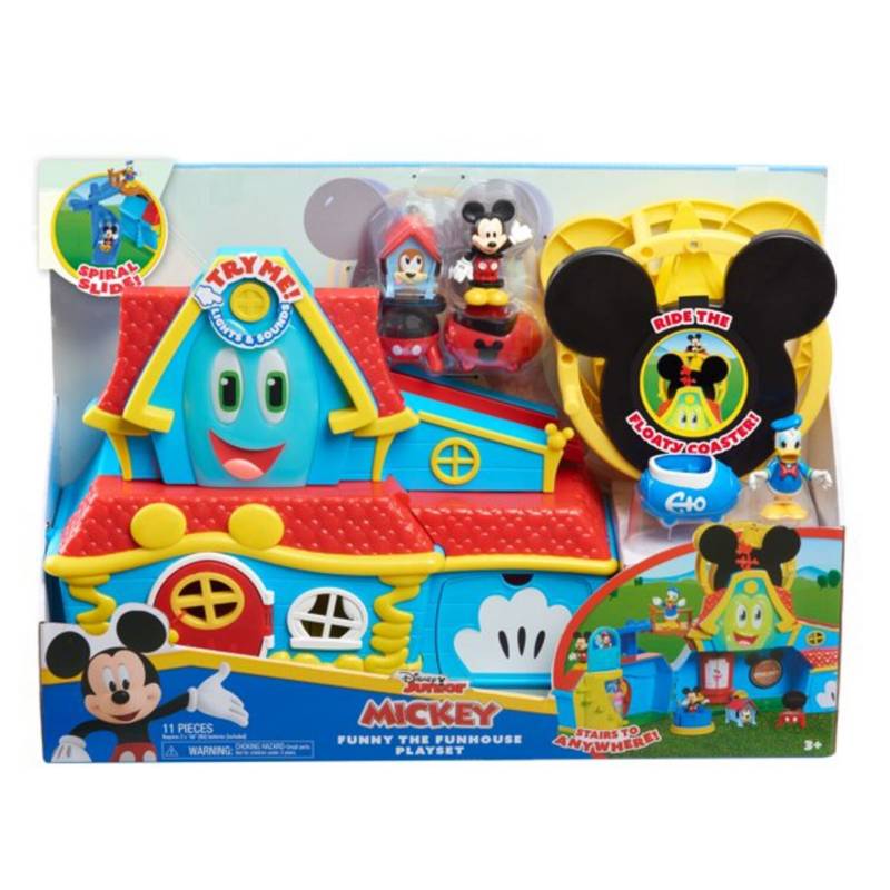 Casa Mickey Mouse Amoblada Con Luces Y Sonido Disney MICKEY MOUSE