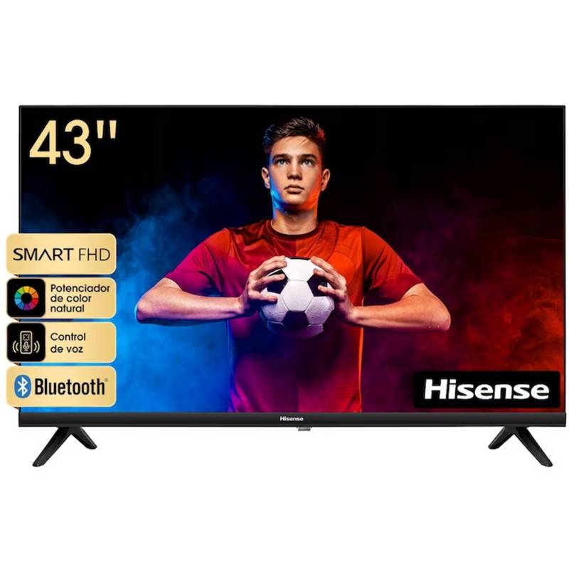HISENSE - Televisor Hisense 43” FHD HDR Smart TV 43A4H