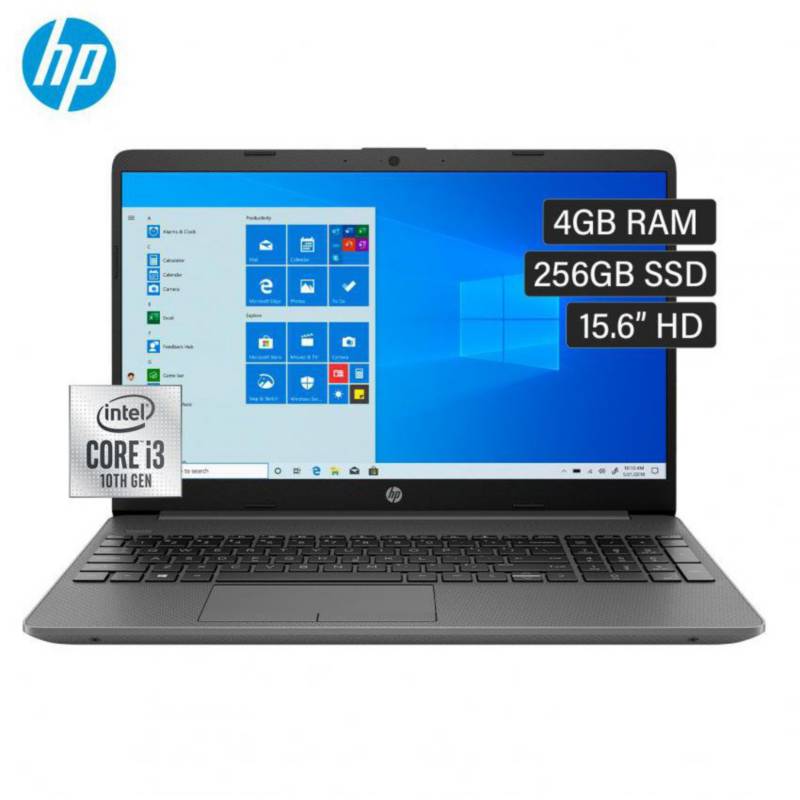 Laptop Hp 15 Dw1085la Intel Core I3 1011u Ram 4gb Disco 256gb Ssd 156 Hd Hp 3210