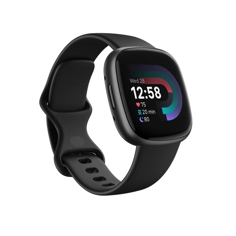 Smartwatch Fitbit Versa 4 Bluetooth NFC GPS Frecuencia cardiaca Negro ...