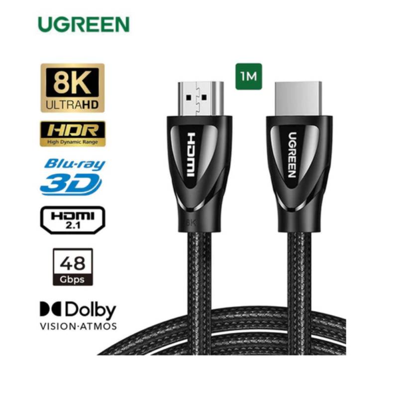 Cable Hdmi-Hdmi de 2 Mts V. 1.4 Ugreen Mod.10107