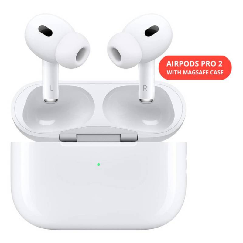 Apple Airpods Pro 2 gen con estuche de carga magsafe Qi IPX4 Blanco