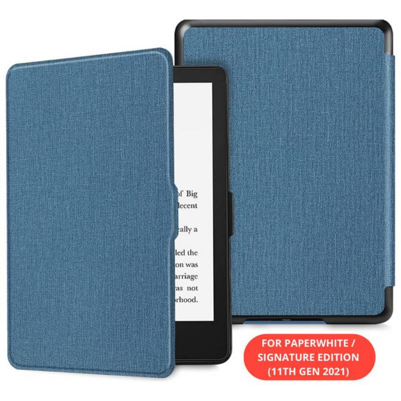 FINTIE - Funda Kindle 6.8 11va gen 2021 Paperwhite - Blue