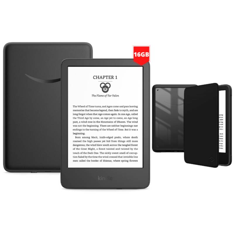 E Reader Kindle 6 11 Generacion 16Gb - Black