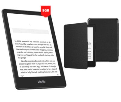 Funda eBook   Kindle Paperwhite, 10ª Generación (2018), Negro