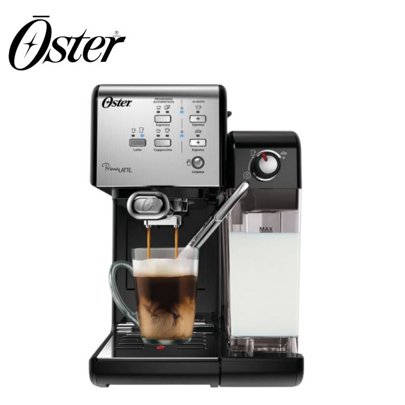 Oster Cafetera automática PrimaLatte 19 Bares BVSTEM6701SS