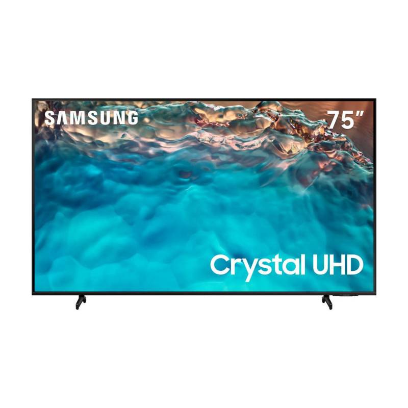 SAMSUNG - Televisor Samsung 75 " Smart TV Crystal UHD 4K UN75BU8000GXPE