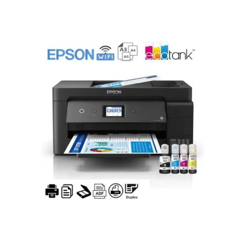 EPSON - Impresora epson L14150 multifuncional wifi adf ethernet - negro