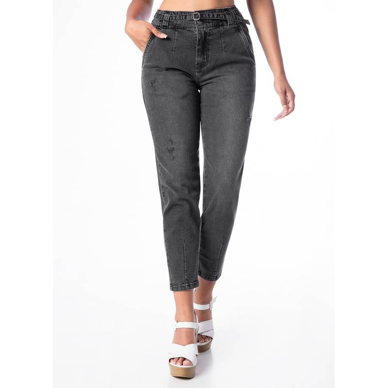 Pantalon Clasico Denim Stretch Larissa Mujer