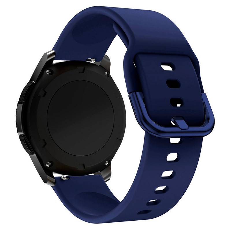 4 Correa Para Huawei Watch Gt2 3 Para Samsung Active Negro + Azul