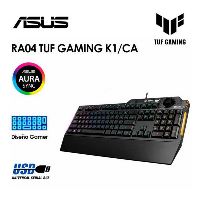 Teclado ASUS TUF K1 - Laaca Gaming y Tecnología